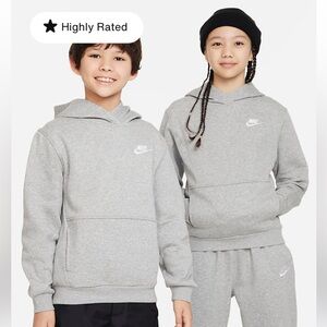 Nike Sportswear Club Fleece Big Kids' Pullover Hoodie